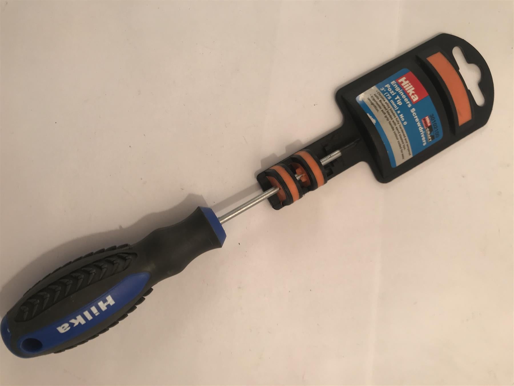 Hilka Engineers Screwdriver Pozi Tip 3" - 30102100