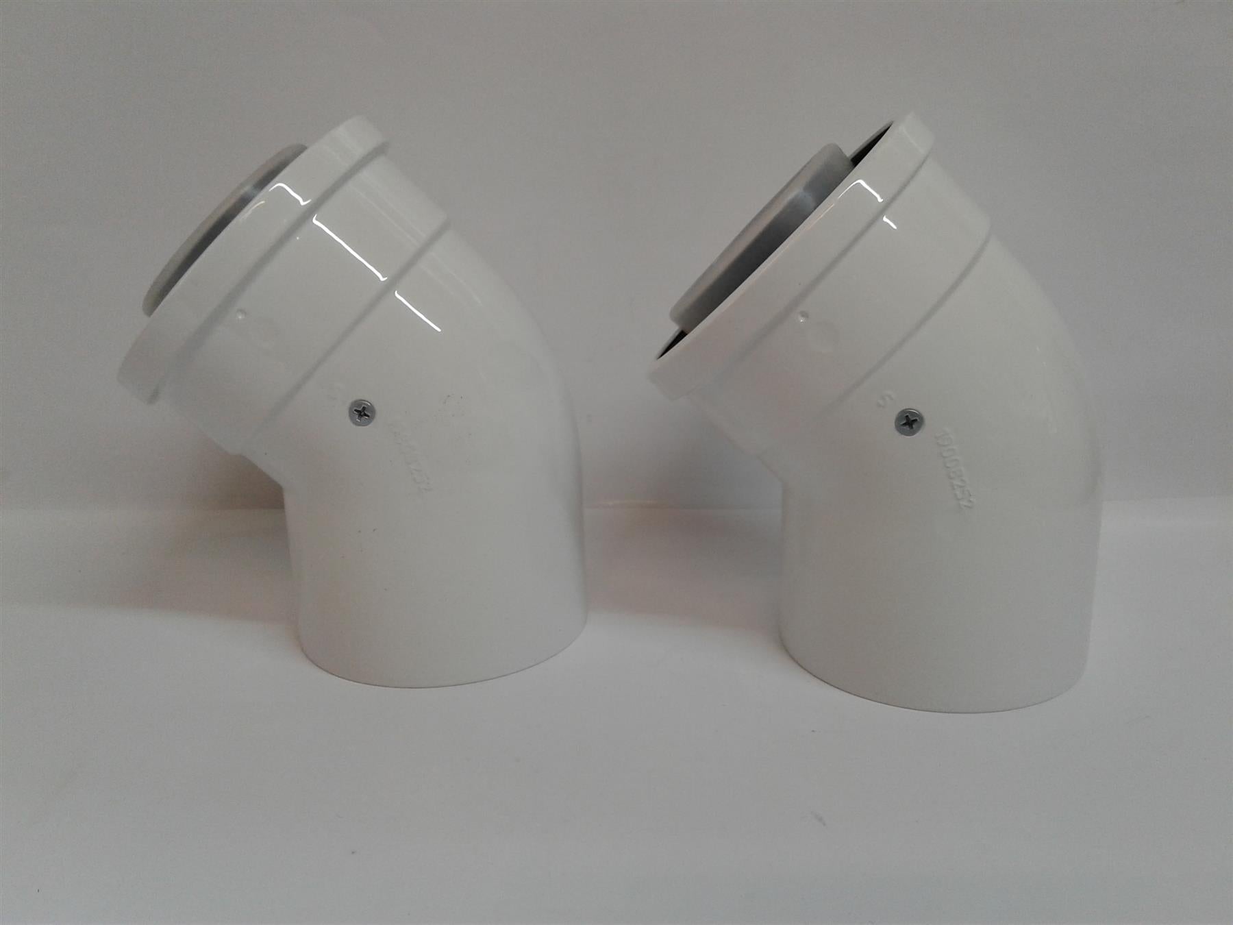 NEW Worcester Bosch 45° Flue Bends 60/100 7716191085