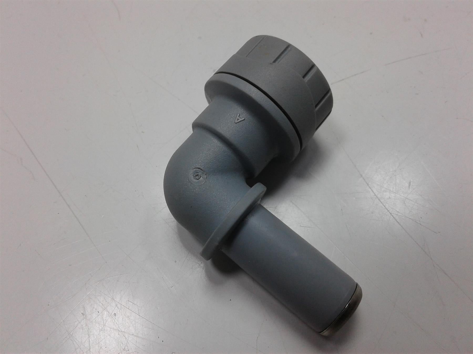 Polyplumb 15mm Spigot Elbow Grey