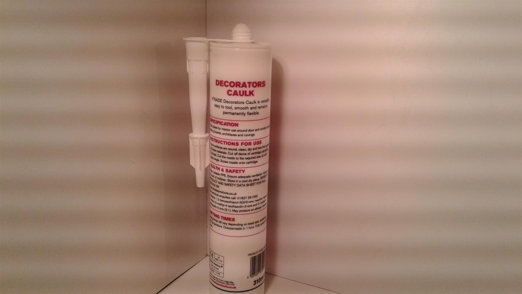 4Trade Decorators Caulk White 310ml