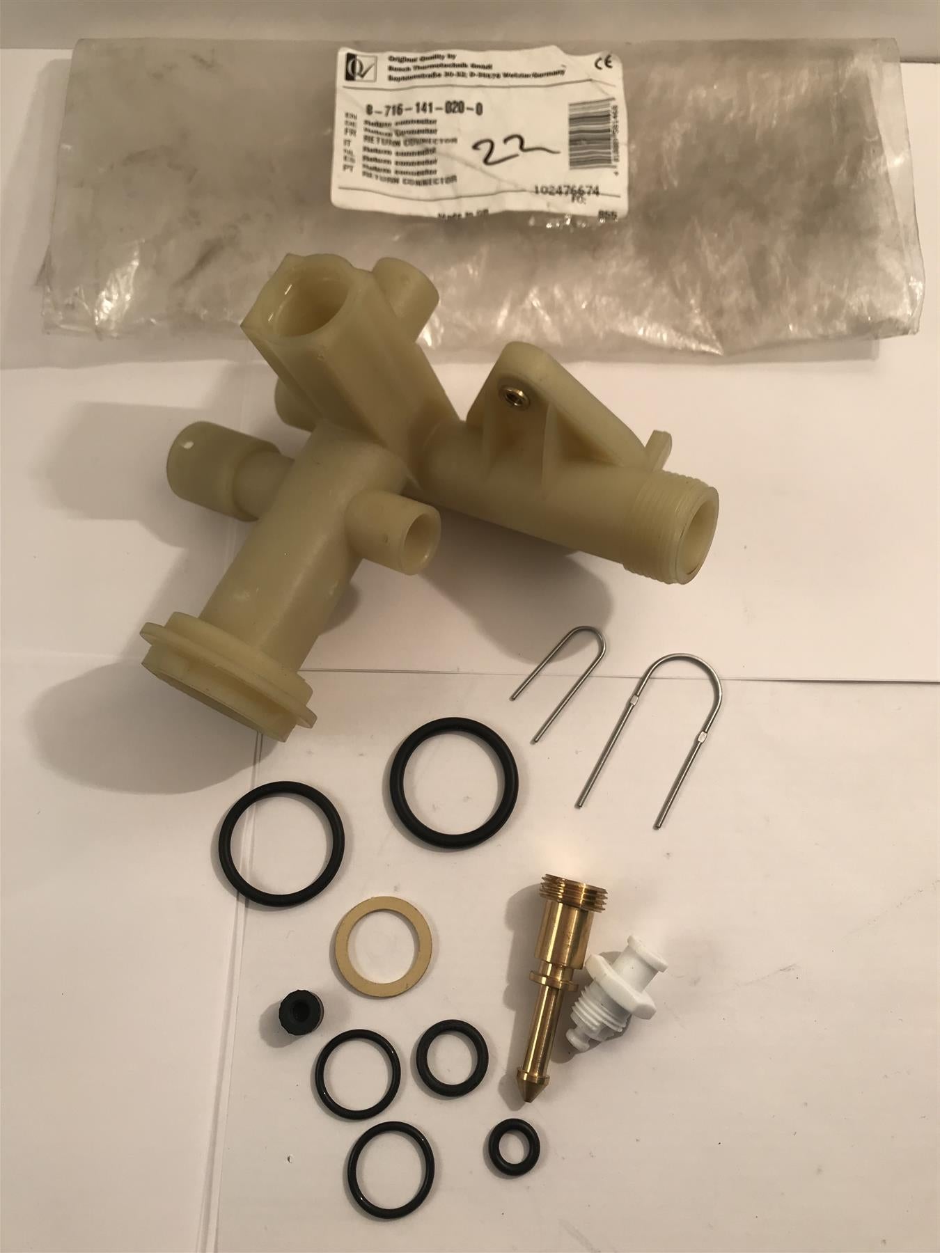 Worcester 87161410200 Bosch Return Connector