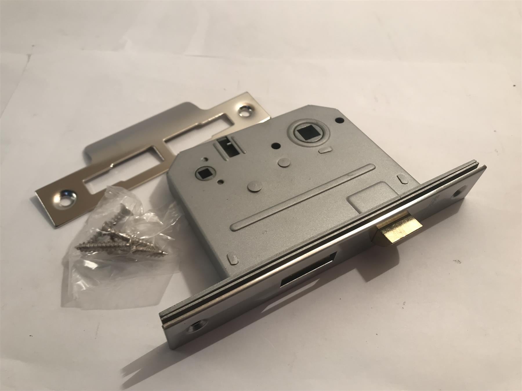 Sterling 3" Mortice Bathroom Lock MLB330BN-A