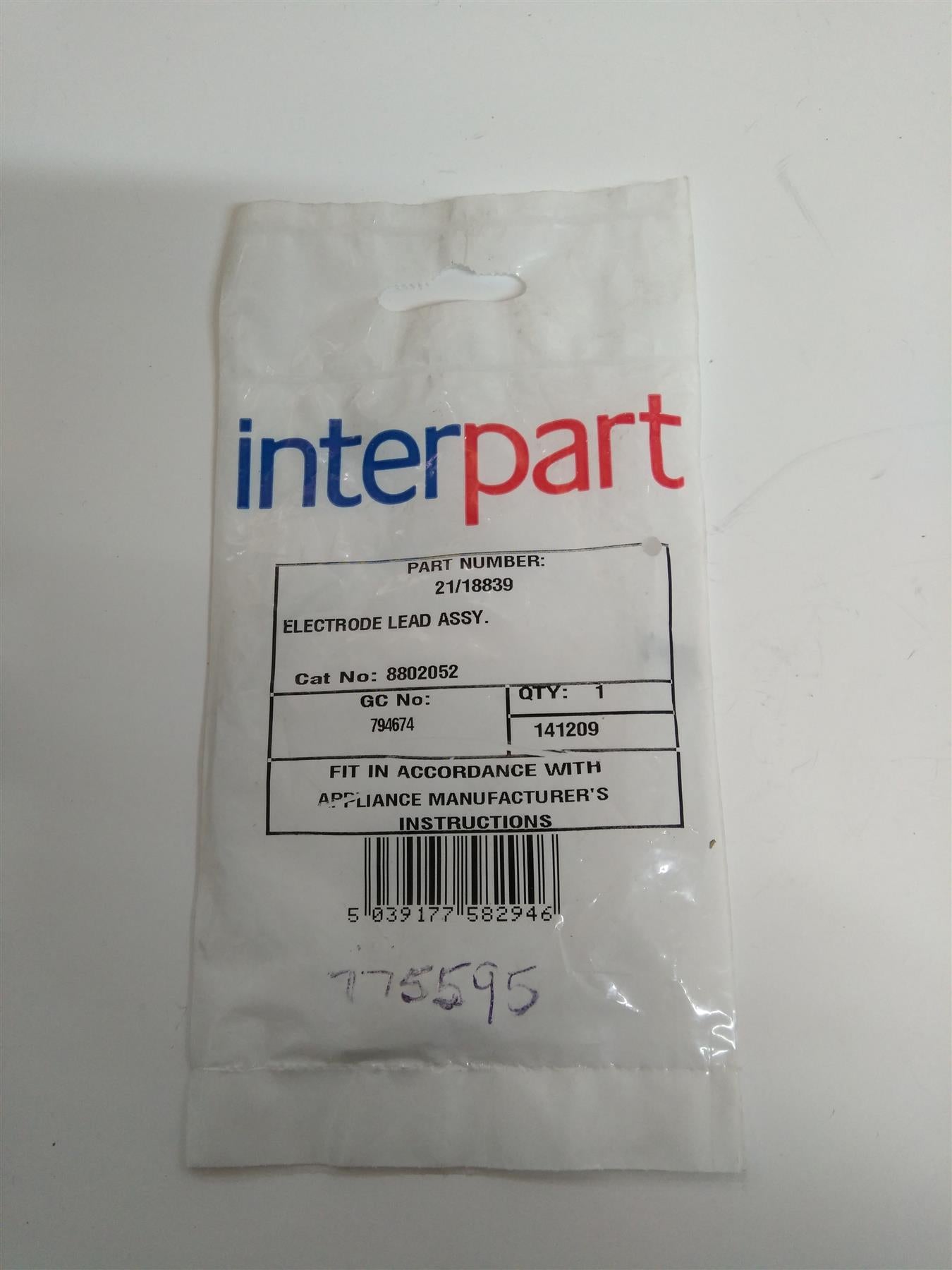 New Potterton Puma Electronic Boiler Electrode Lead 21/18839