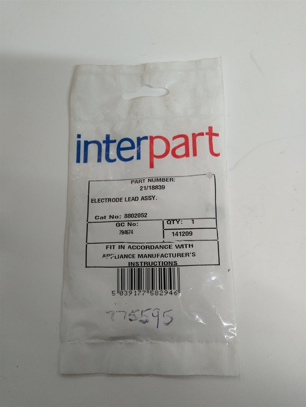 New Potterton Puma Electronic Boiler Electrode Lead 21/18839