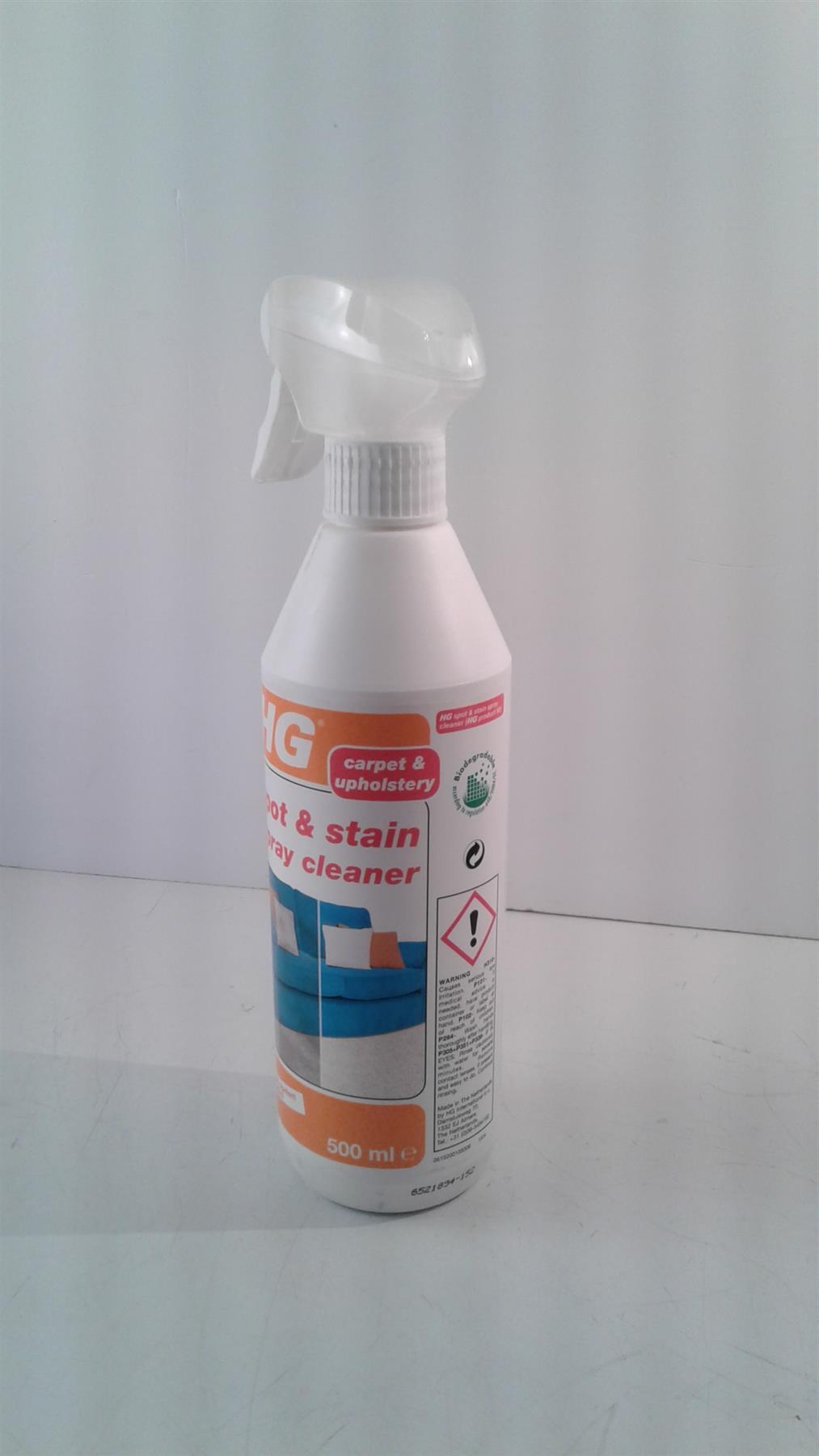 HG Spot & Stain Spray Cleaner 500ml with dirt-repellent effect