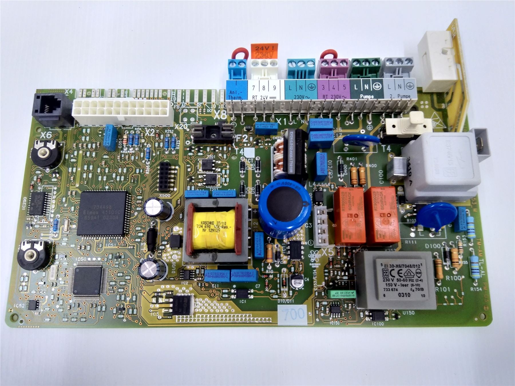 VAILLANT ECOMAX PCB 130826 2 RELAY 12m warranty