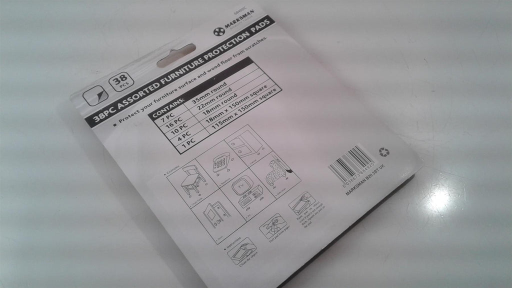 Marksman 38Pcs Assorted Furniture Protection Pads
