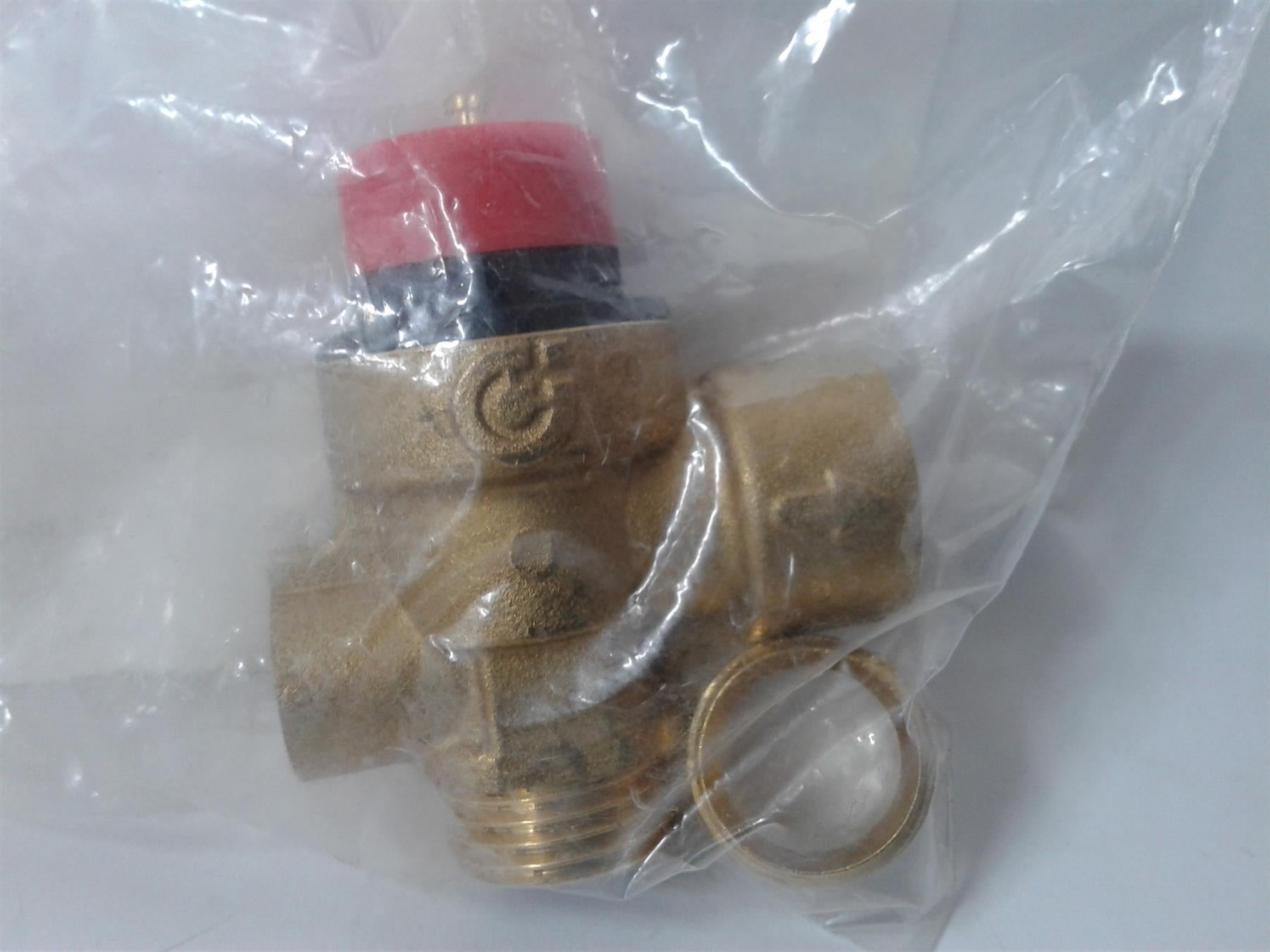 NEW Caleffi HALSTEAD 300734 3 BAR 1/2" PRESSURE RELIEF VALVE