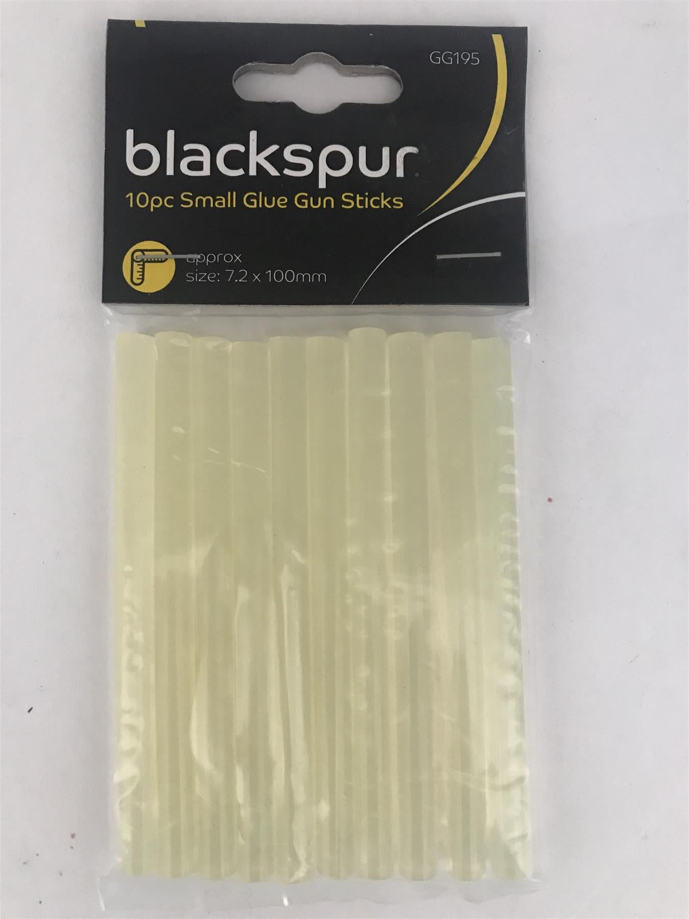 Blackspur 10pc Small Glue Gun Sticks 7.2 x 100mm GG195