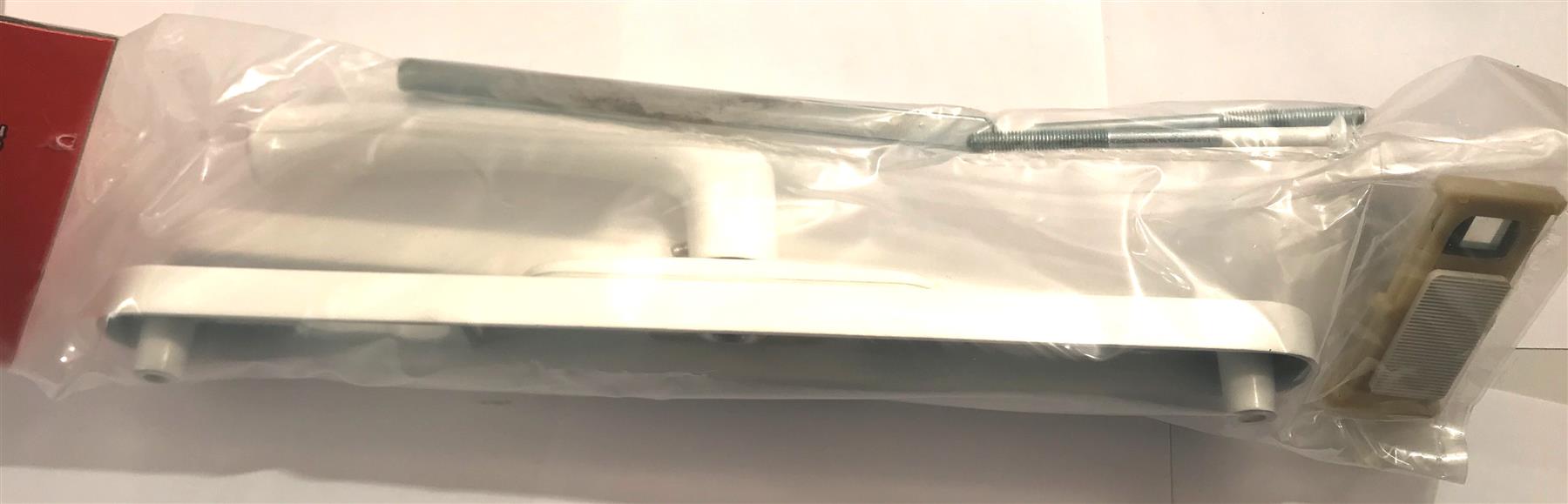 WP Flexi UPVC Repair Door Handle Set 92mm 68mm 62mm PZ WHITE