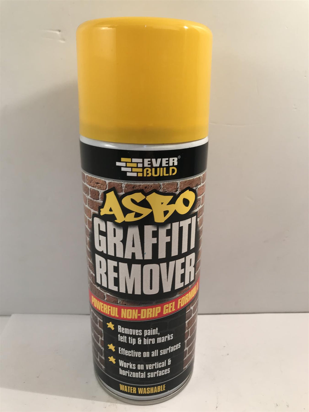 EVERBUILD ASBO GRAFFITI REMOVER 400ml REMOVES PAINT LOW ODOUR