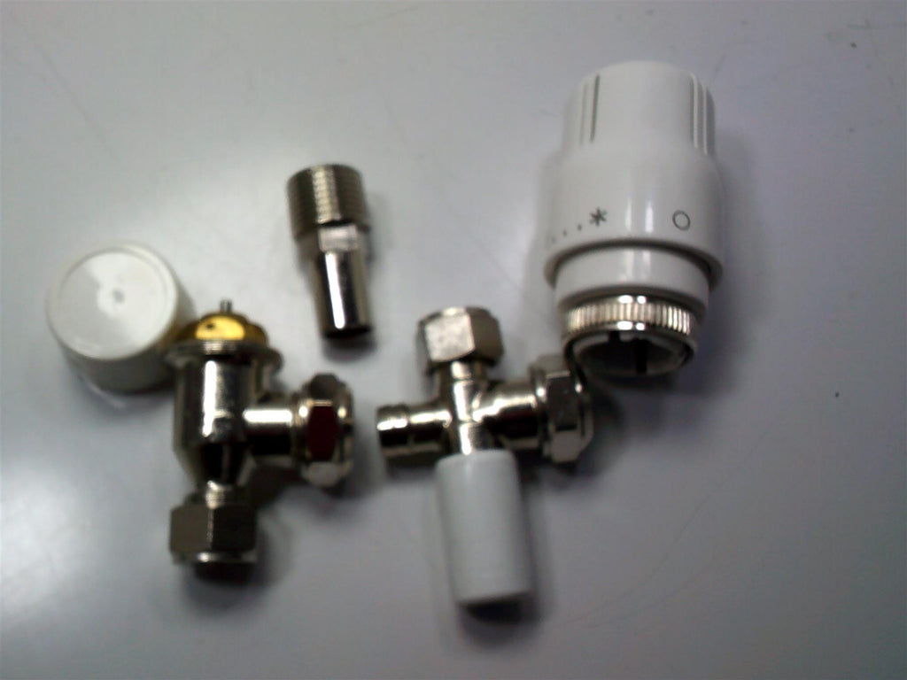 Plumb Center Tradefix Thermostatic Rad Valve Pack 10mm WPAK10ND