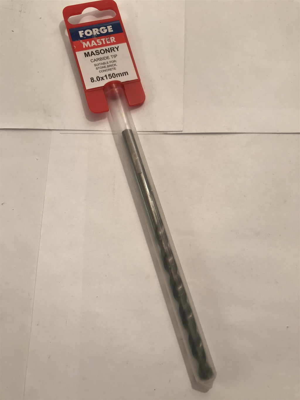 Forge Master Masonry Drill Bit 8 x 150mm  FMMAS8150