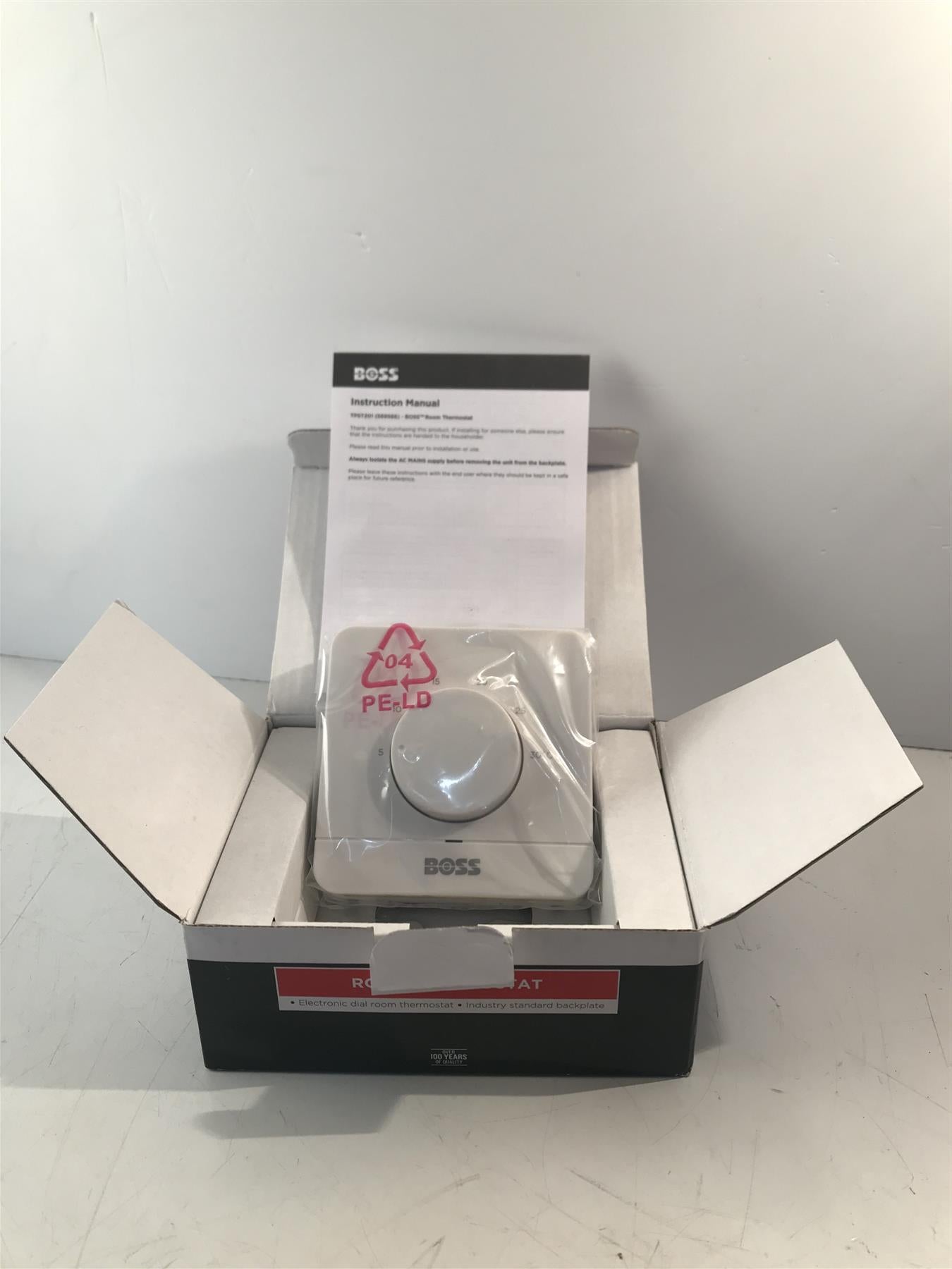 Boss Room Thermostat TPST201 569566 Electronic Dial Room Stat