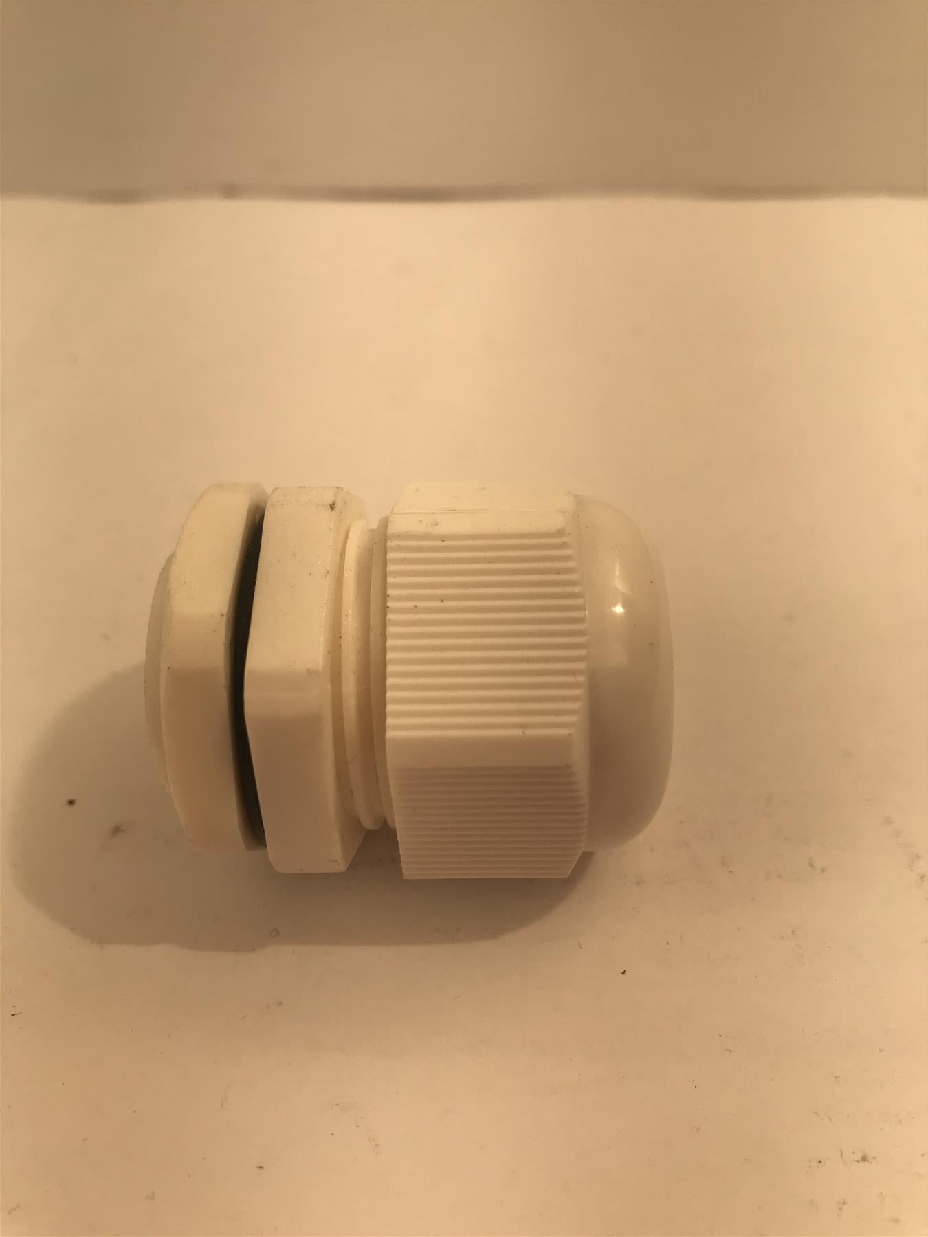 25mm Cable Compression Gland M25 Waterproof IP68  White NG25W