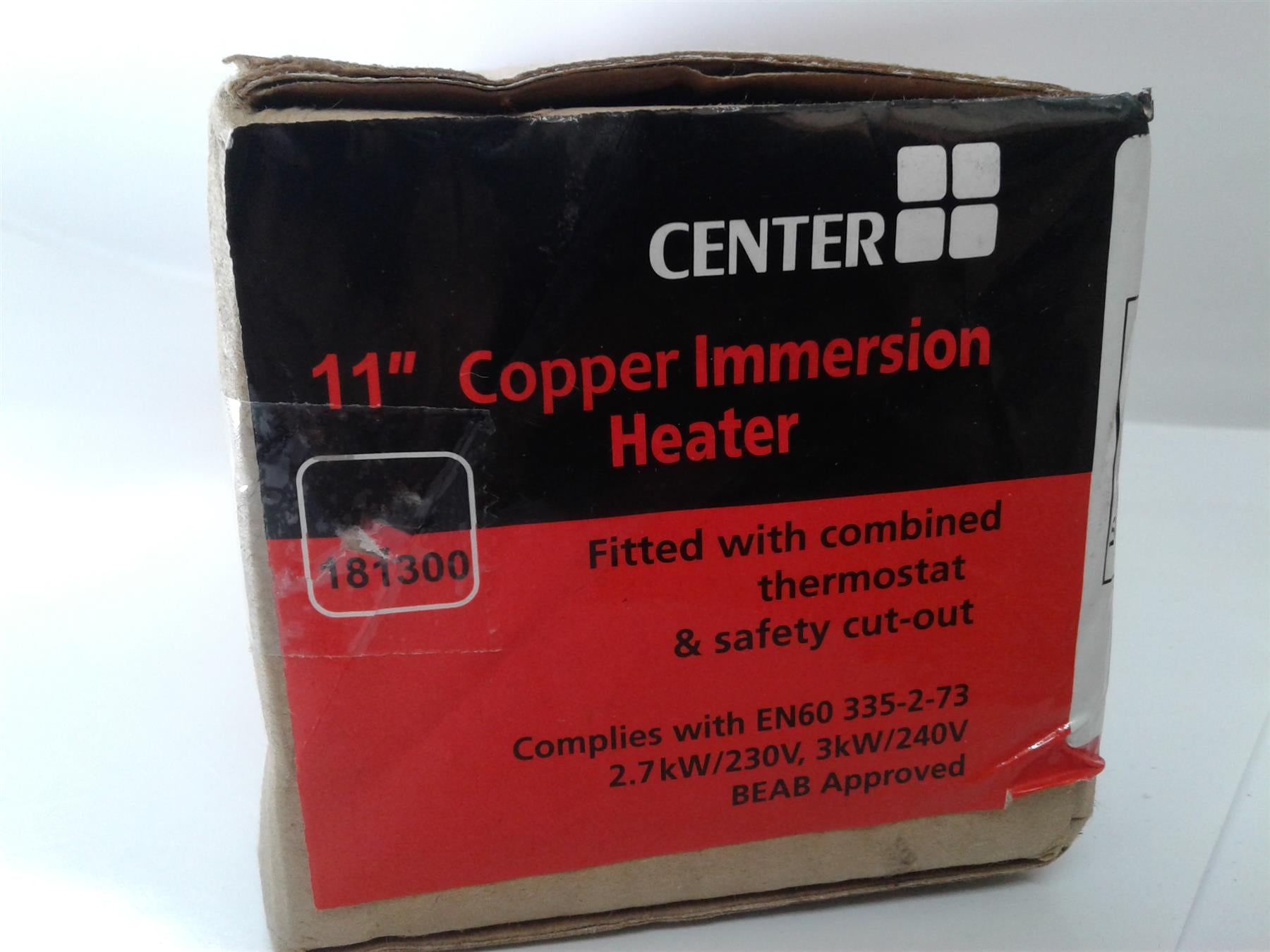 NEW Center Copper Immersion Heater 11" 181300