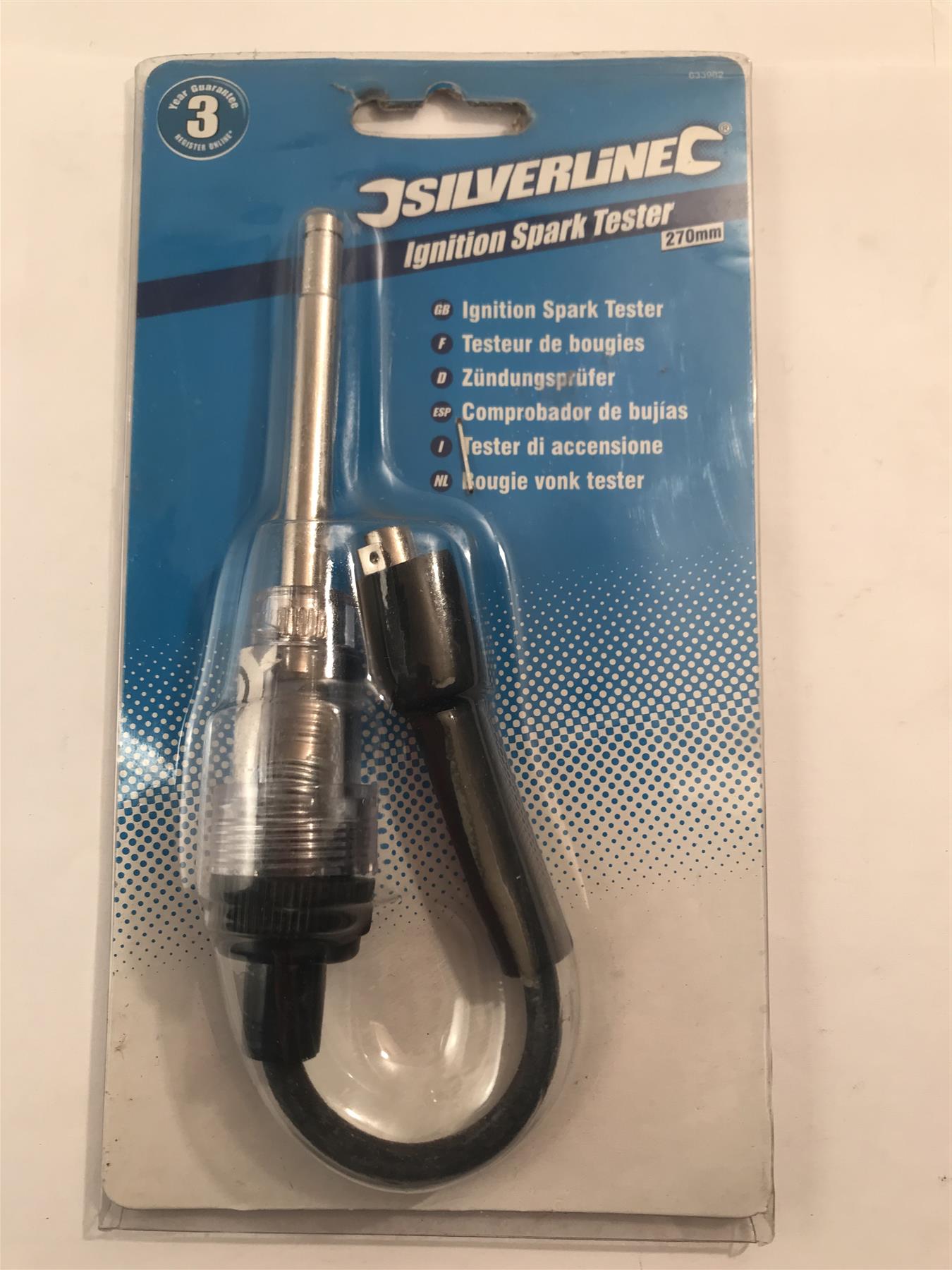 Silverline Ignition Spark Tester 270mm  633982