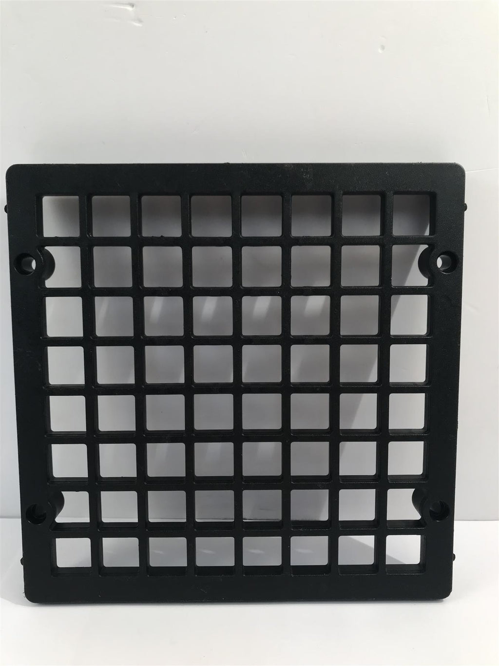 6" x 6" Black Plastic Drain Cover