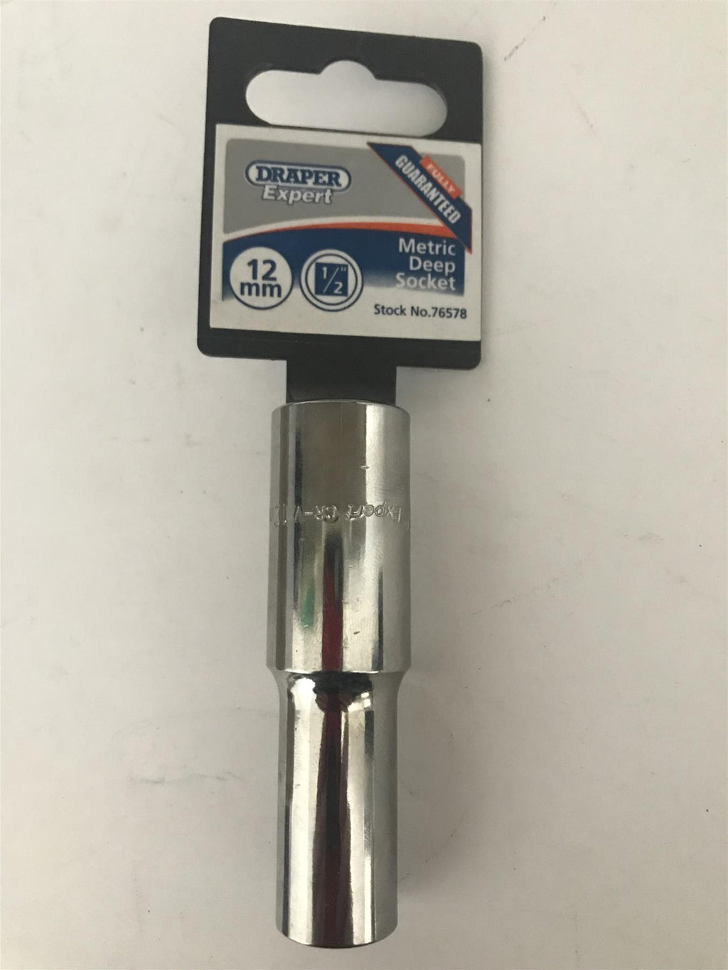 Draper expert 1/2"  12mm Deep Metric Socket 76578