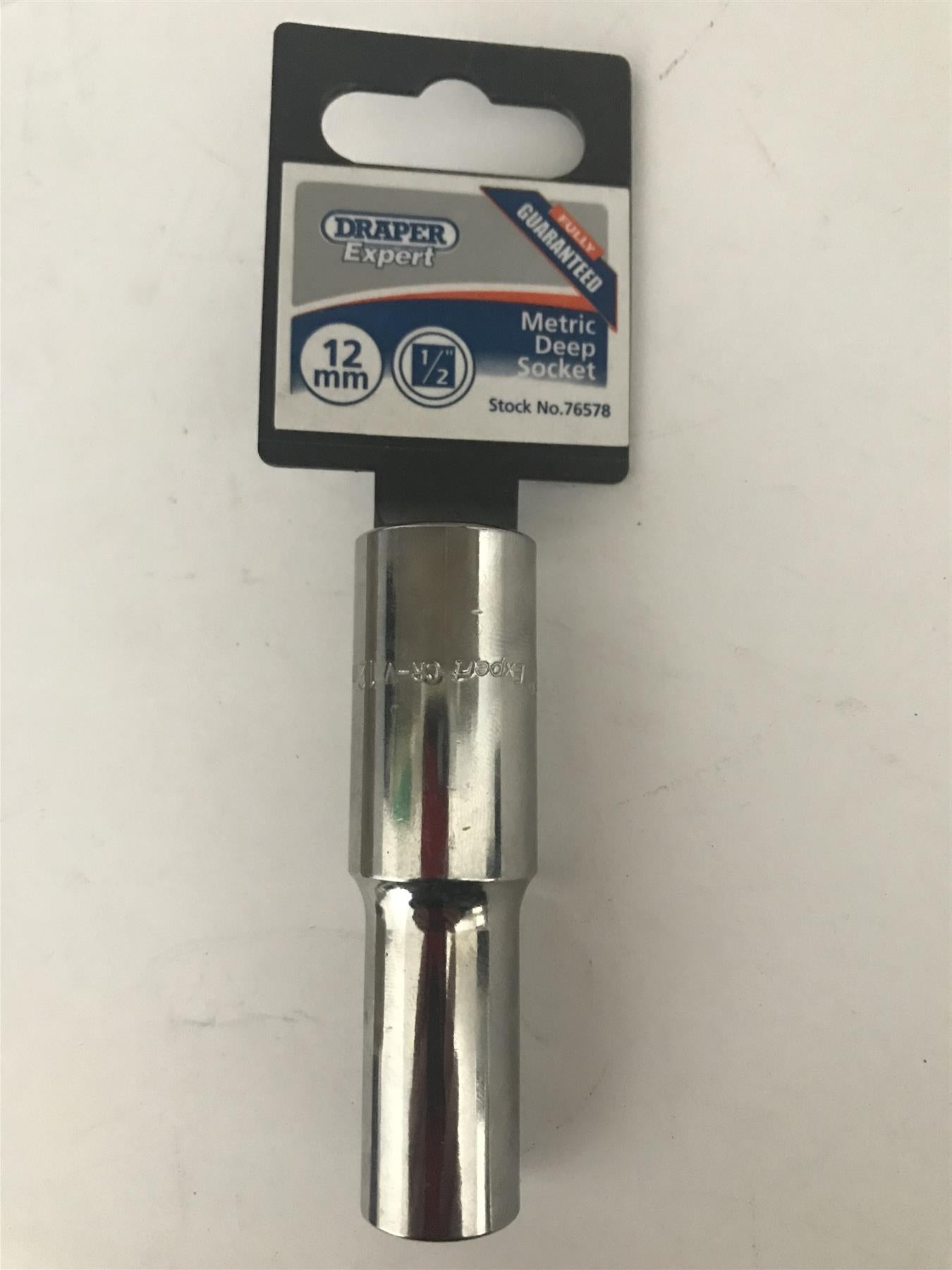Draper expert 1/2"  12mm Deep Metric Socket 76578