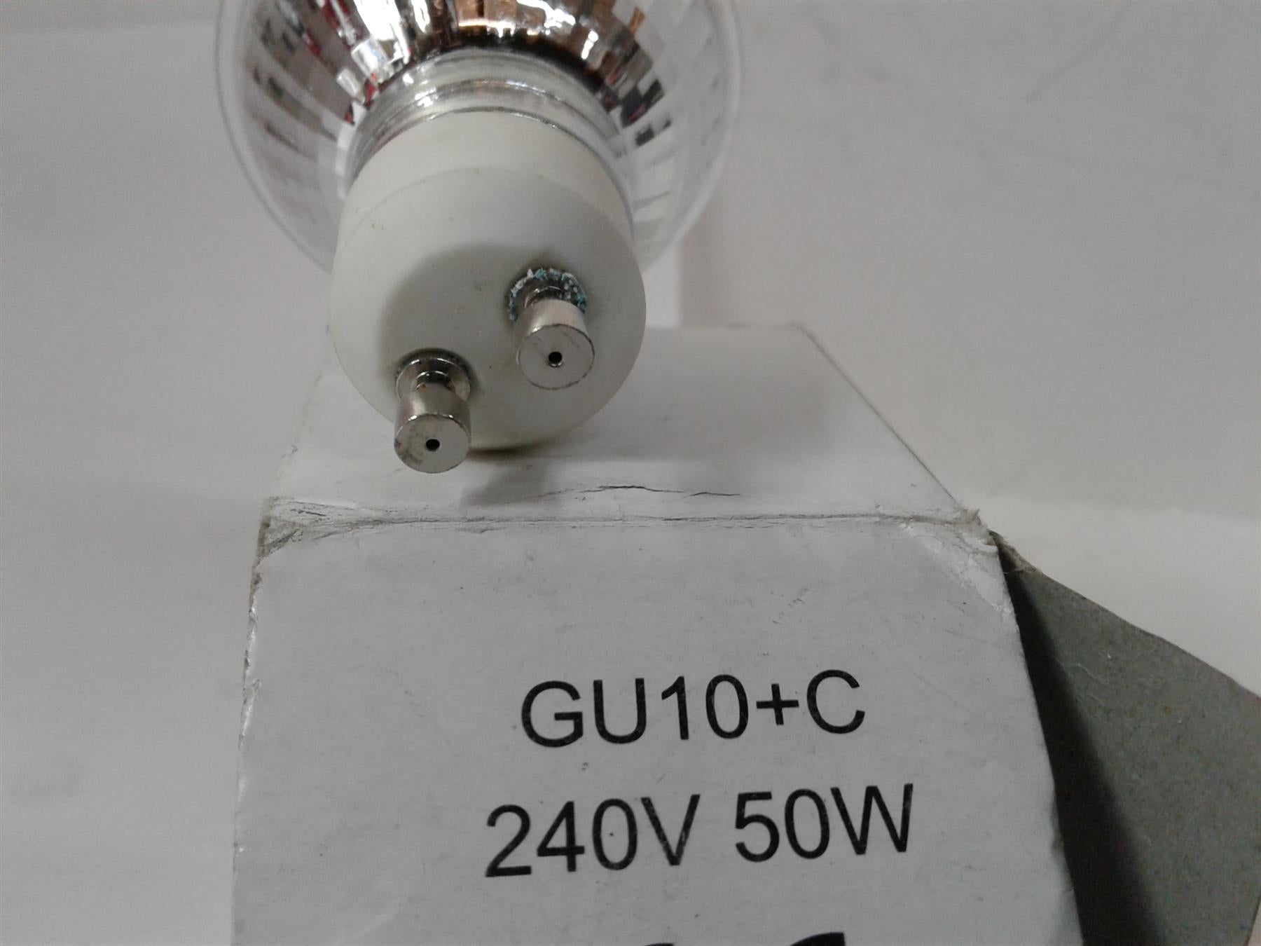 NEW 240V 50W Halogen Light Bulb GU10+C 50mm COOKER SPOTLIGHT