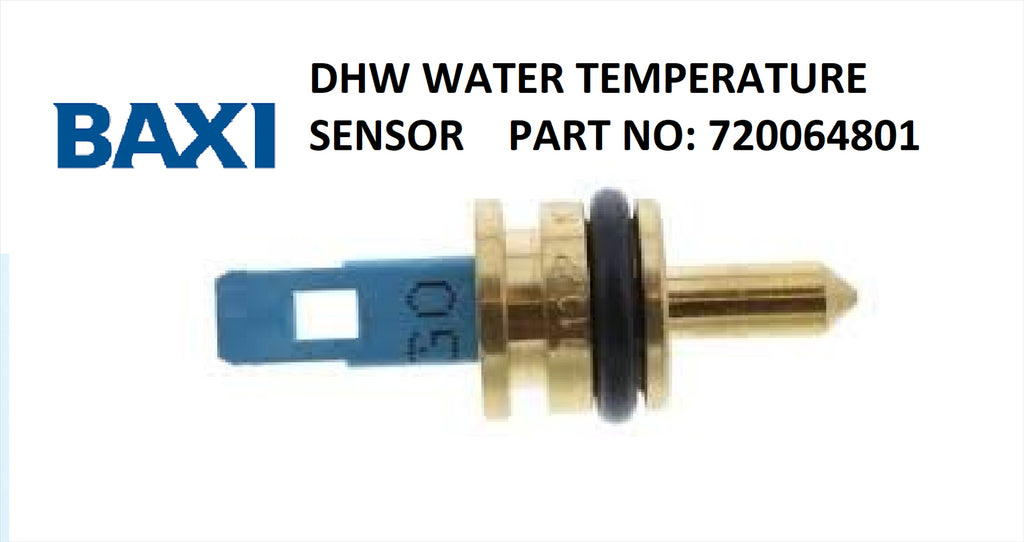 NEW GENUINE BAXI POTTERTON APOLLO 25 & 30 DHW TEMPERATURE SENSOR 720064801