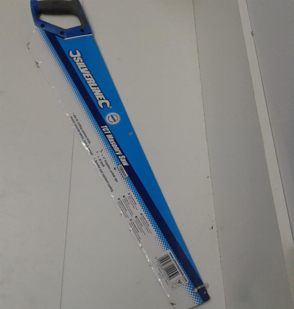 Silverline TCT Masonry Saw Building DIY Concrete Brick Cement Blade 700mm