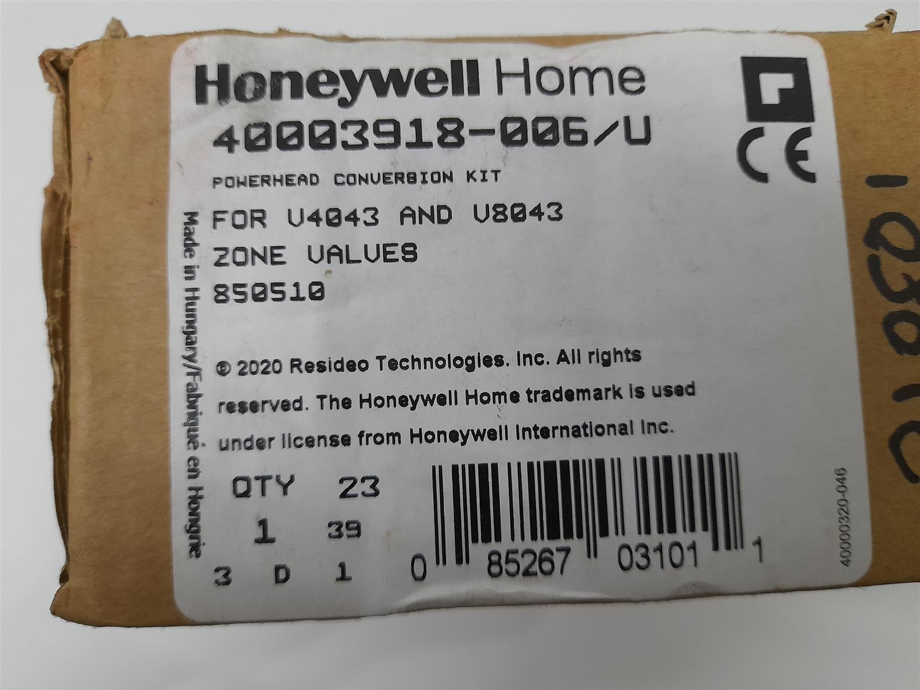 Honeywell 40003918-006/U Conversion Repair Kit
