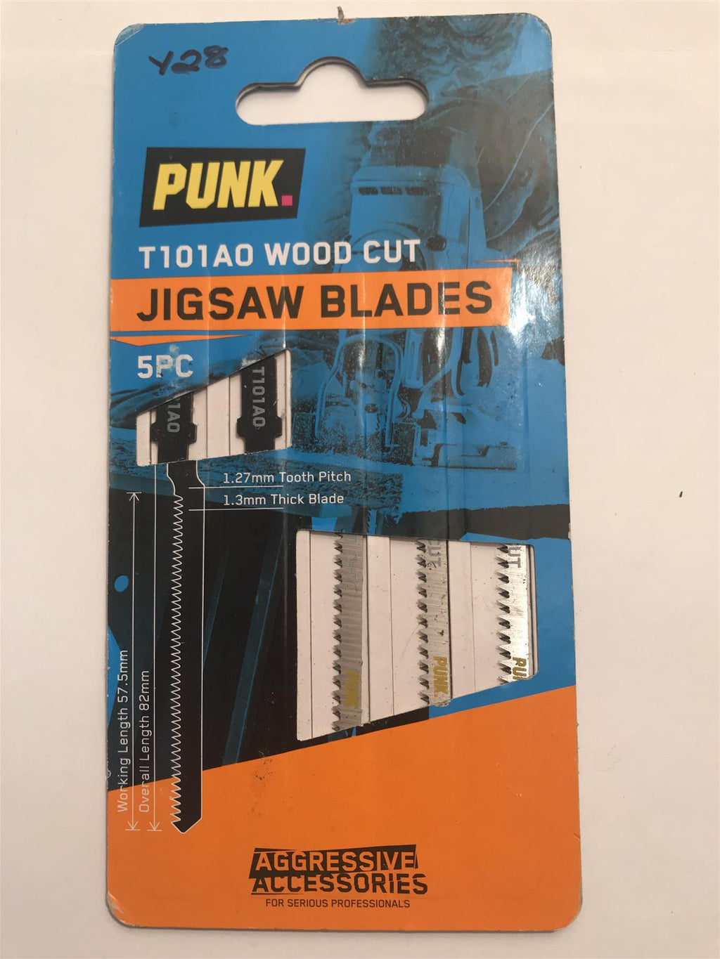 Punk 5pc Jigsaw Blades T101AO Wood Cut 267311