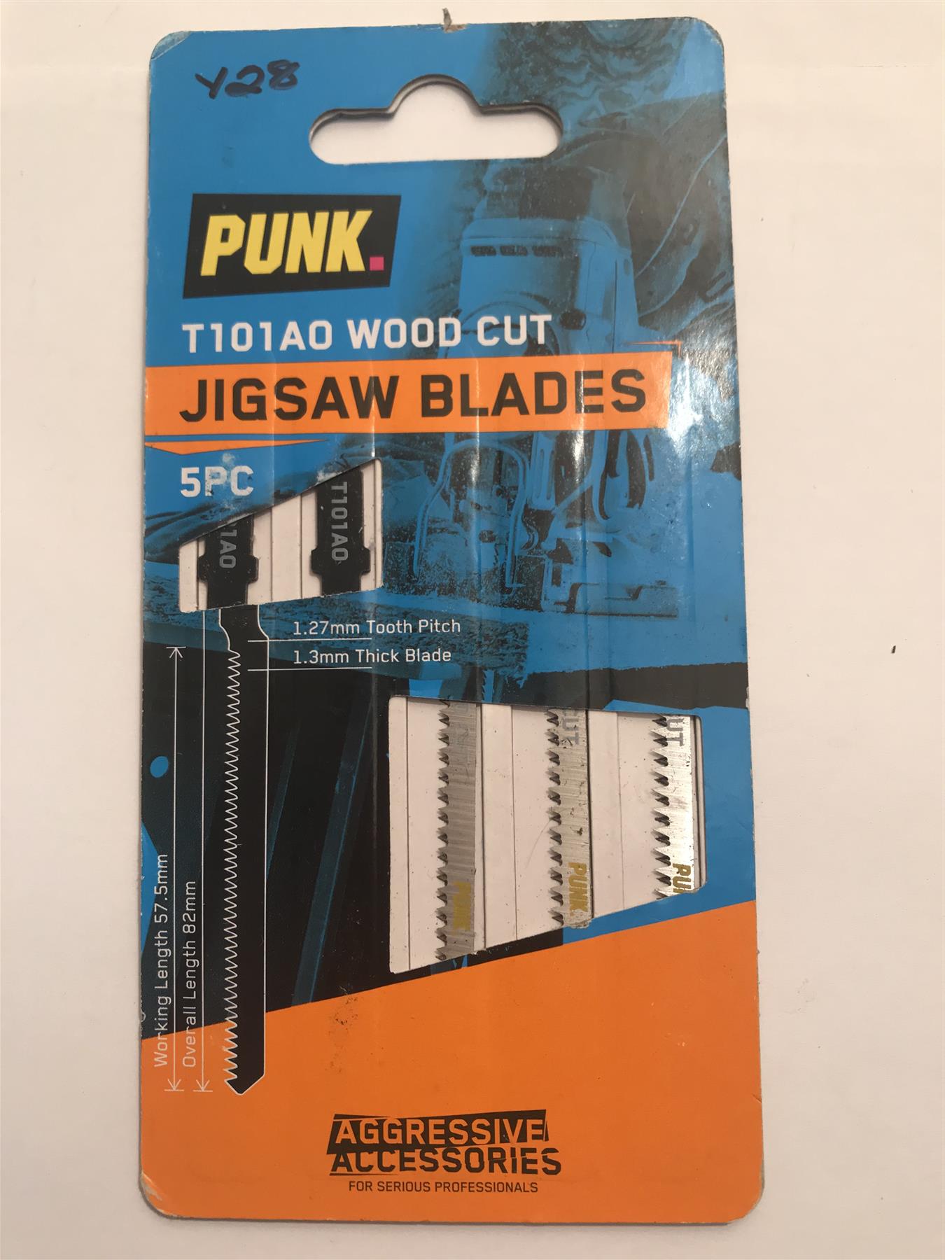 Punk 5pc Jigsaw Blades T101AO Wood Cut 267311