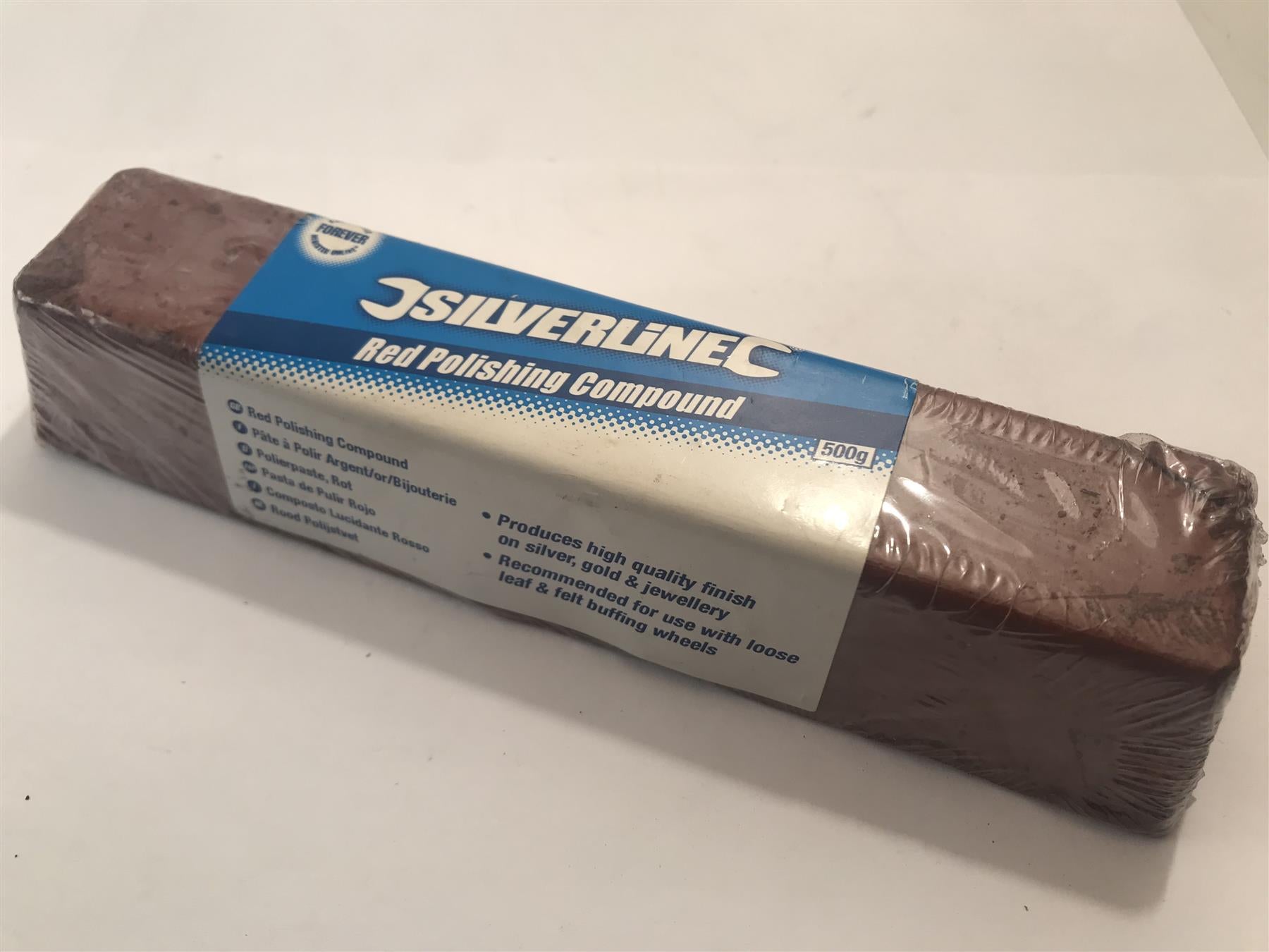 Silverline Red Polishing Compound 500g  107883