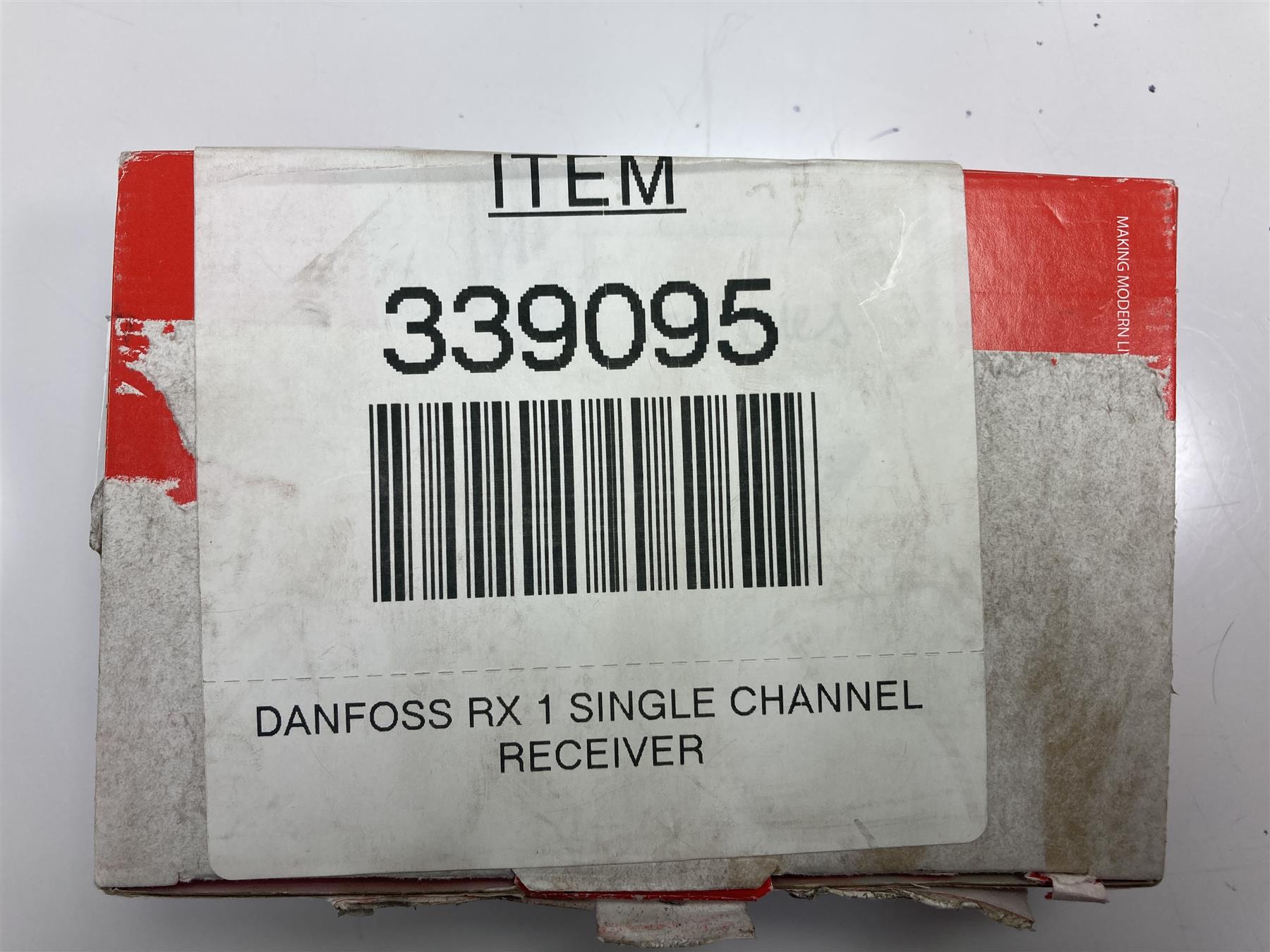 Danfoss RX1 087N747600 Single Channel Radio Frequency Receiver 230V BNIB