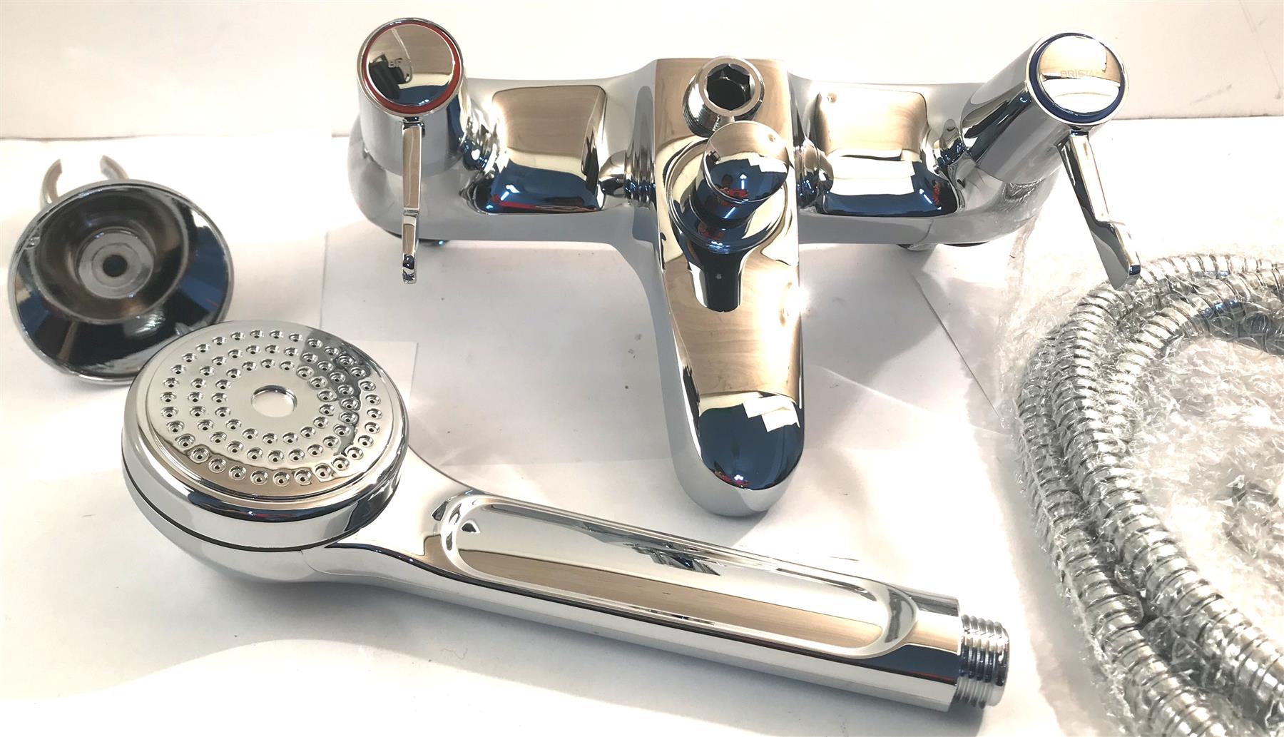 Bristan Lever Bath Shower Mixer with Ceramic Disc Valves VAL2 BSM C CD