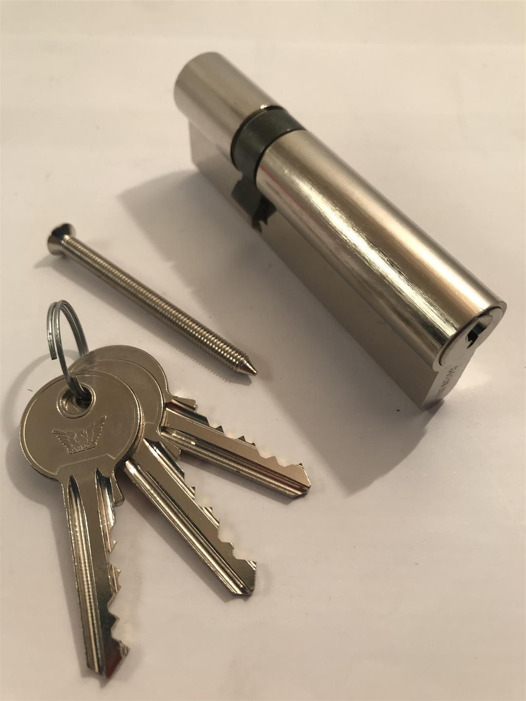 Sterling EPN021 Double Euro Cylinder 90mm (30x60), Nickel