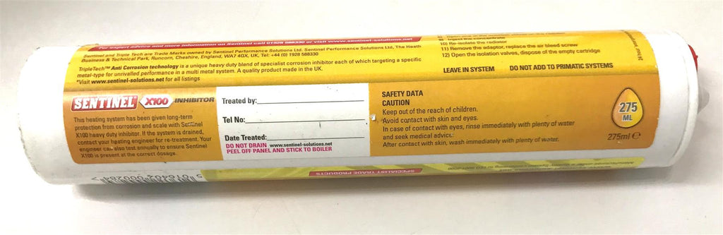 Sentinel X100 Gel Inhibitor