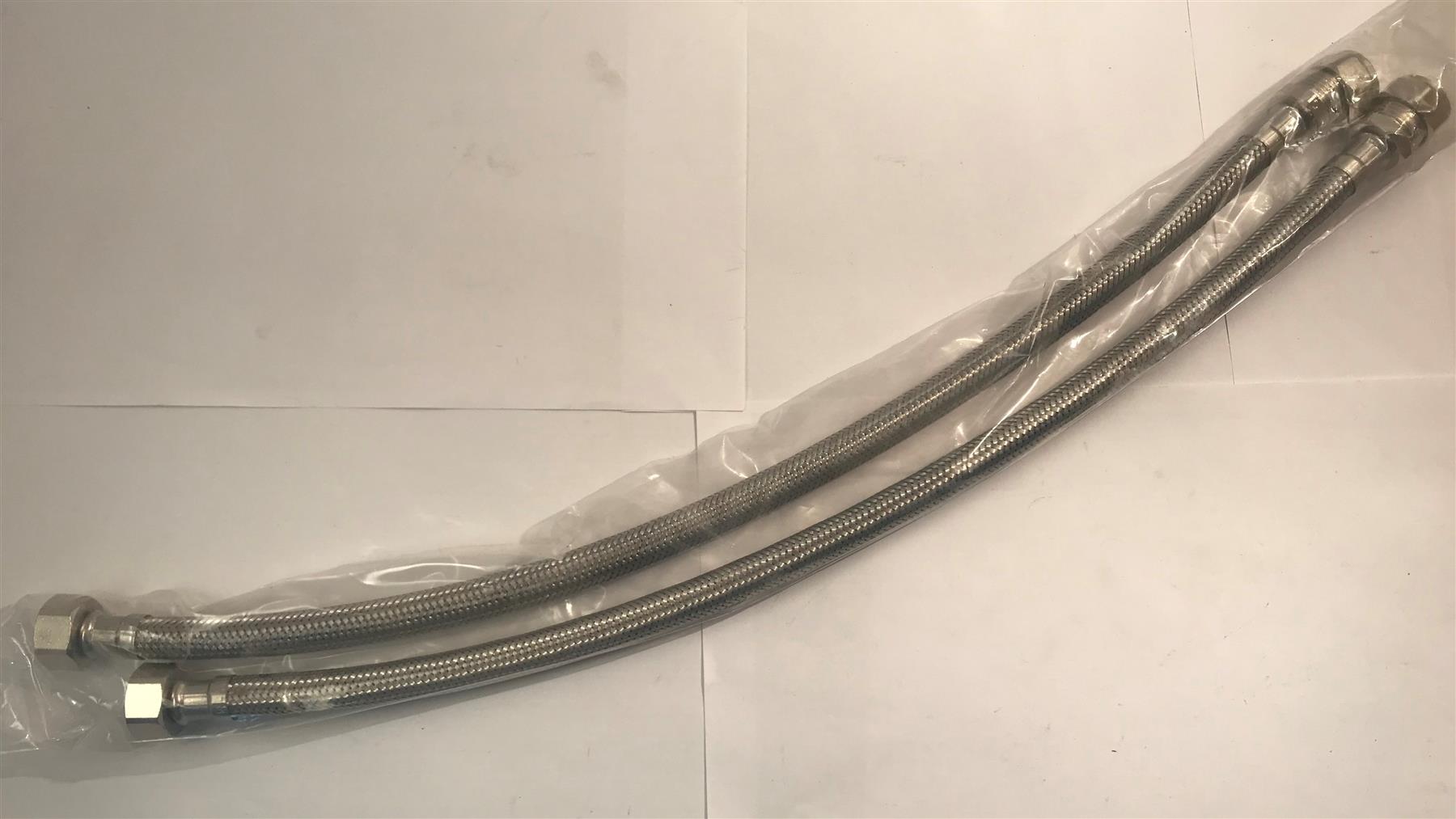 Navigator Flexible Tap Connector 1/2" x 15mm x 500mm (2 Pack)