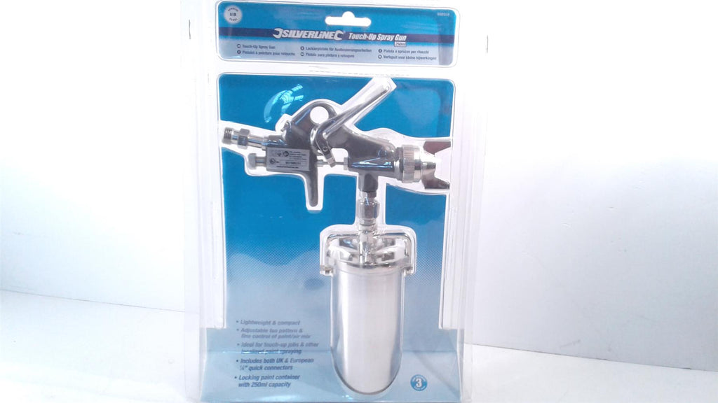 Silverline 868558 Spray Gun Touch Up ,250 ml