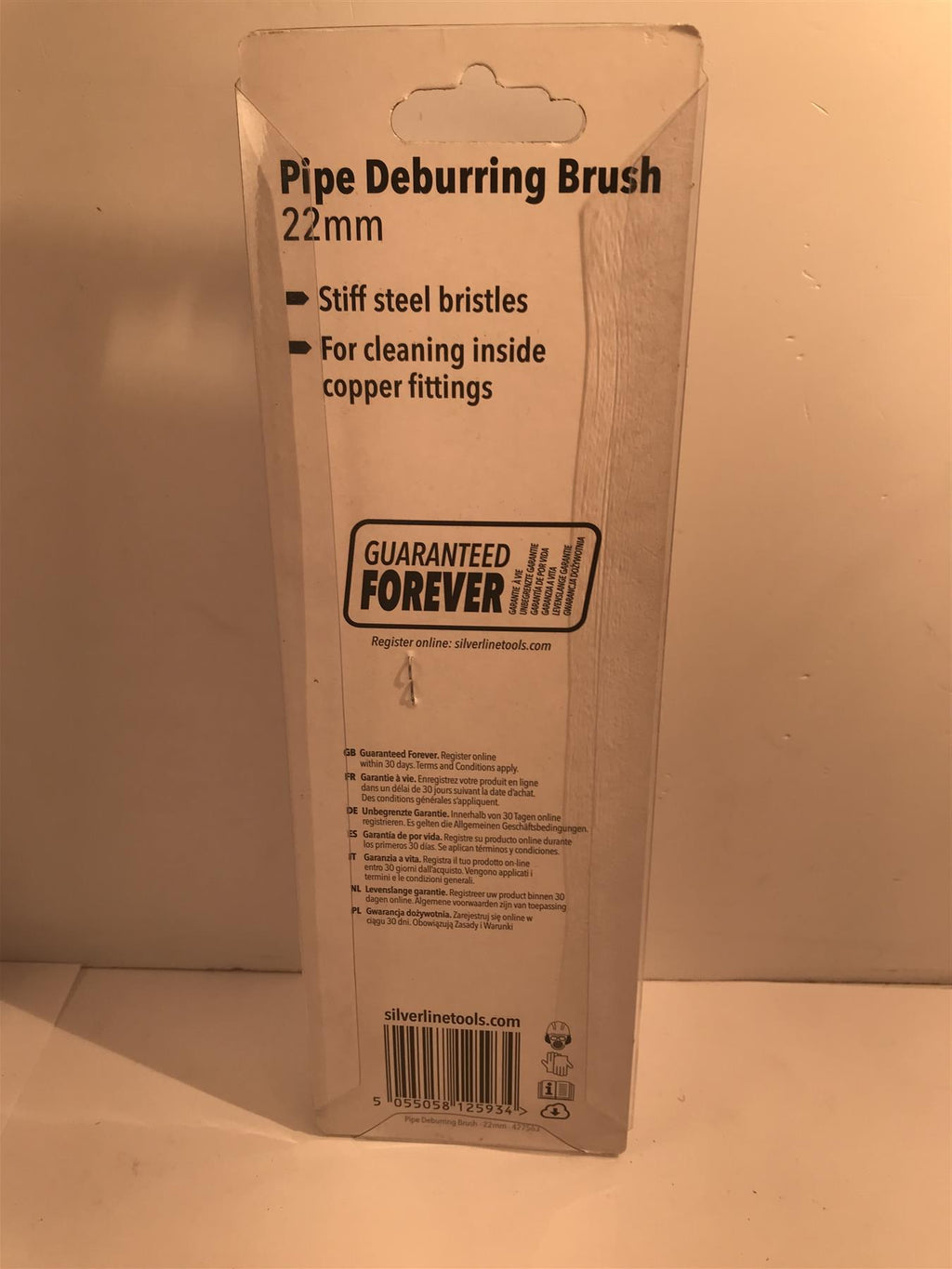 Silverline Pipe Deburring Brush 22mm  427563