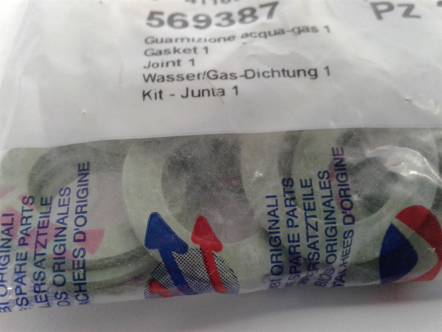 NEW Chaffoteaux Ariston 1" Gasket WASHER Boiler 569387 Genuine (25 Pack)