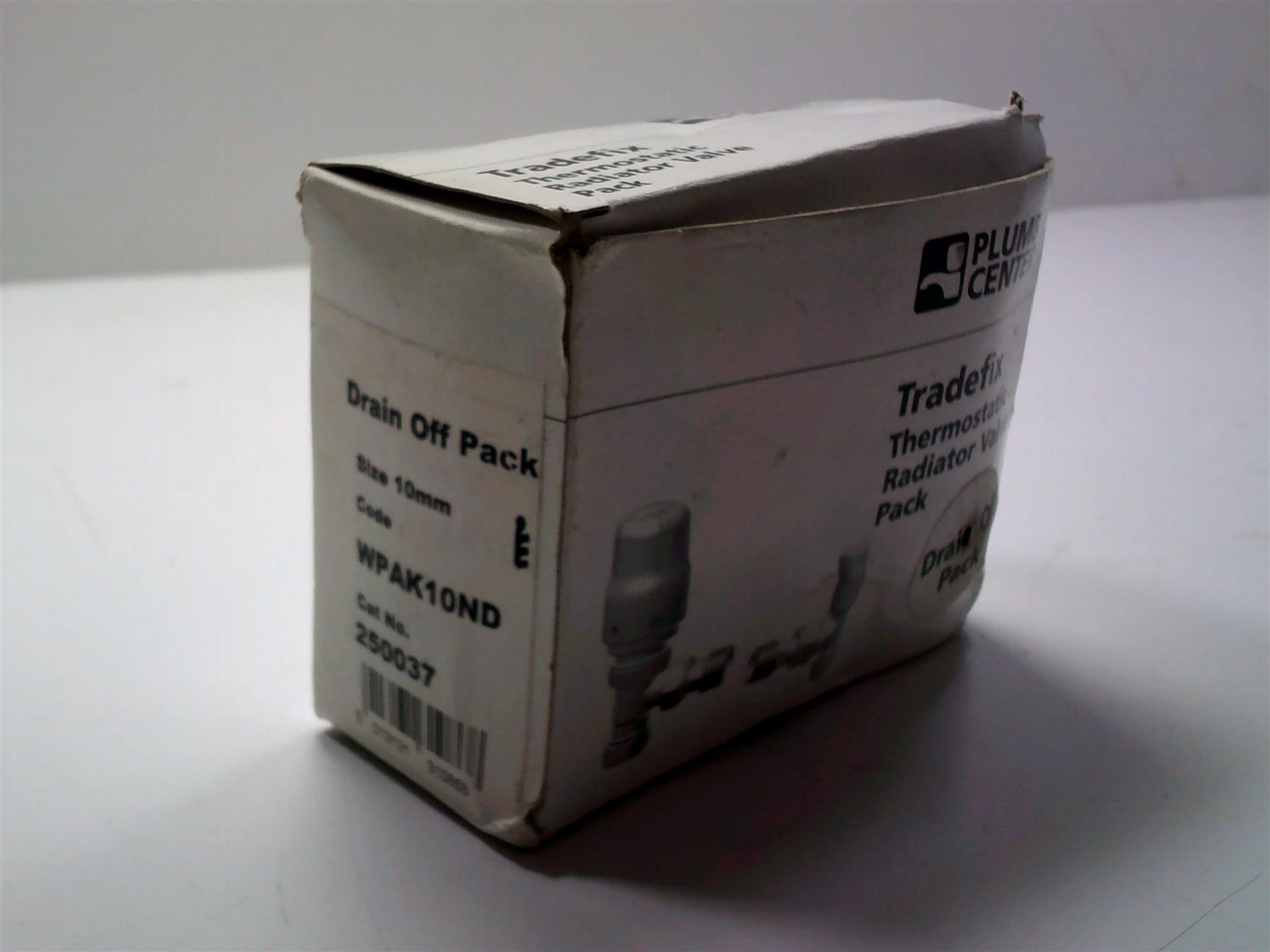 Plumb Center Tradefix Thermostatic Rad Valve Pack 10mm WPAK10ND