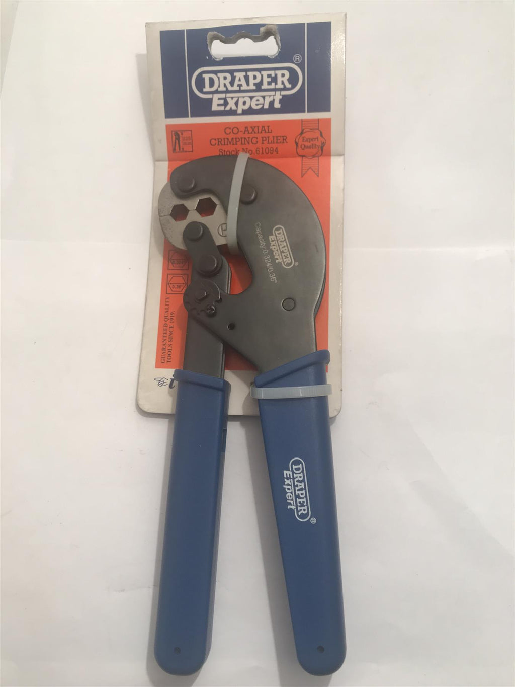 Draper Expert 61094 225mm 0.36" Coaxial Crimping Tool