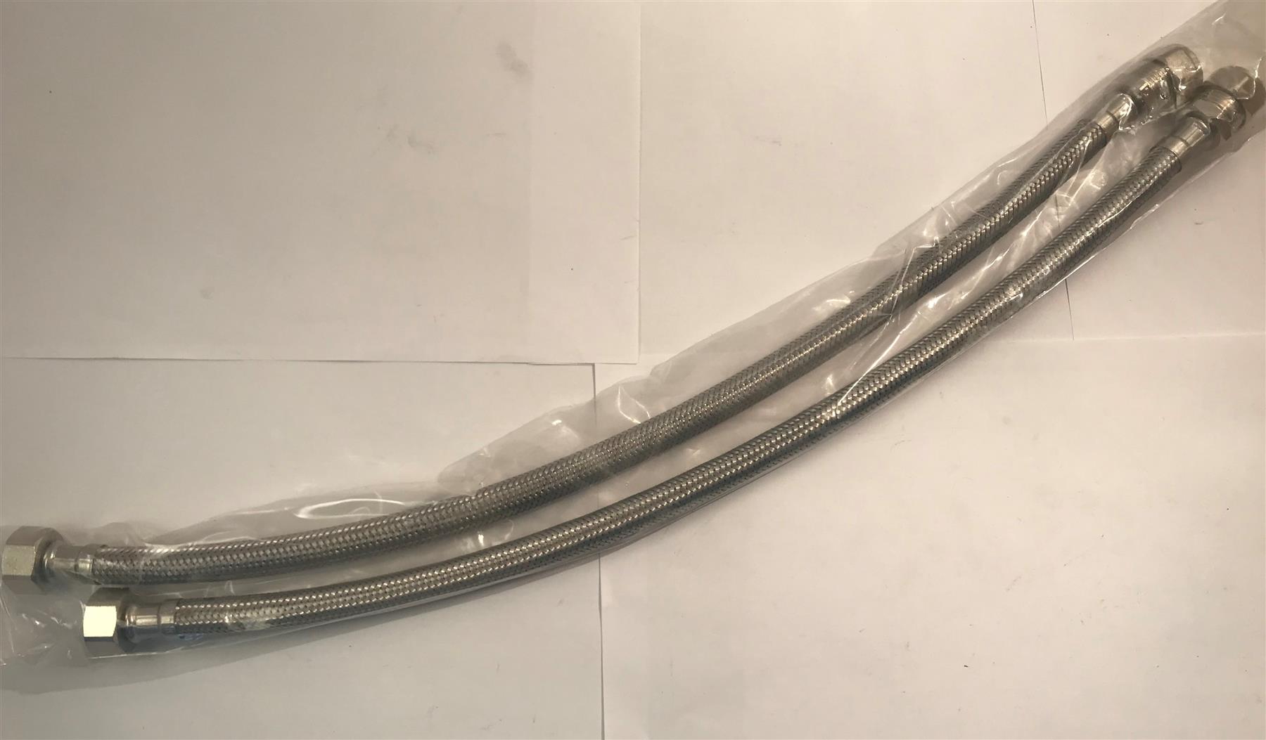 Navigator Flexible Tap Connector 1/2" x 15mm x 500mm (2 Pack)