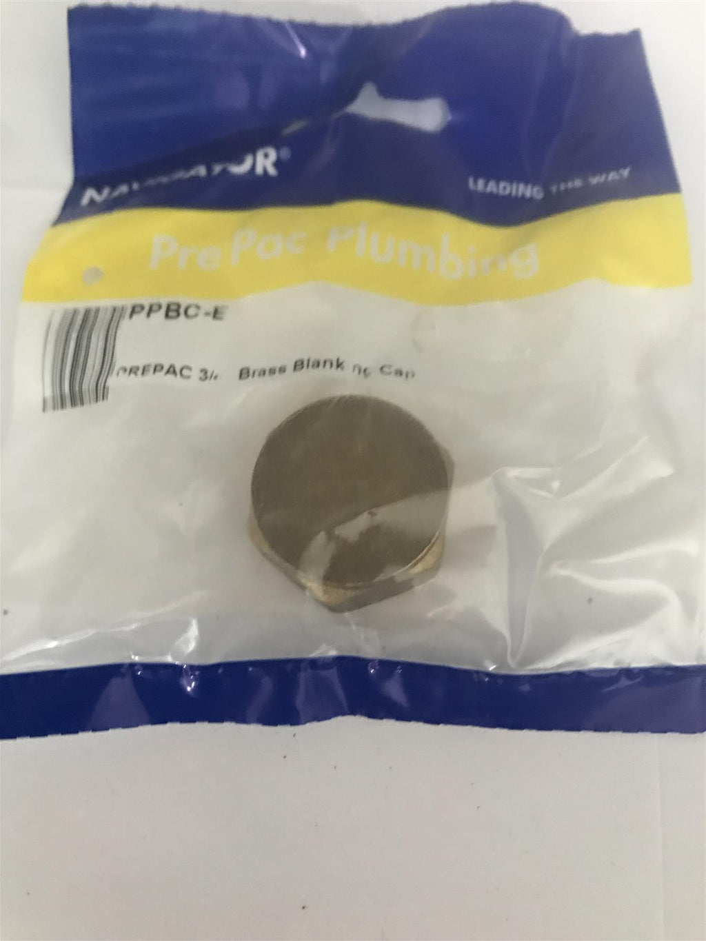 Navigator 3/4" Brass Blanking Cap PPBC-E