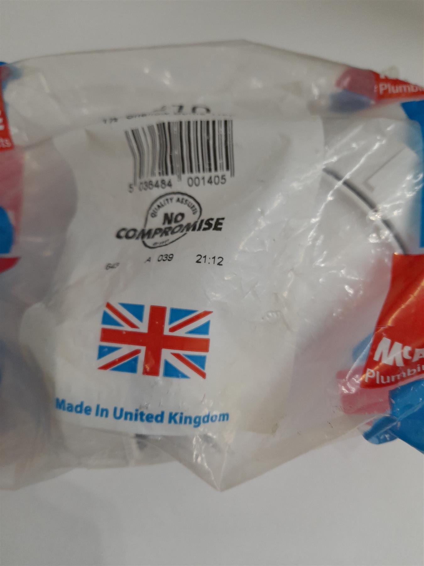 McAlpine Shallow Bottle Trap 1½" Seal G10