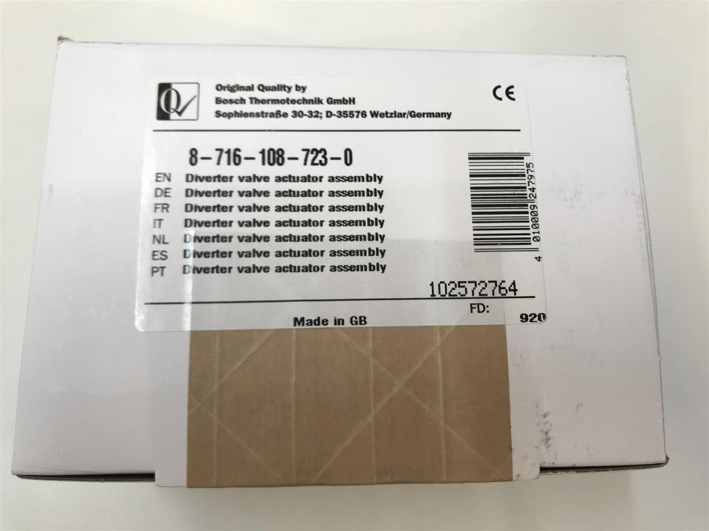 New Worcester Greenstar Divertor Valve Actuator 87161087230