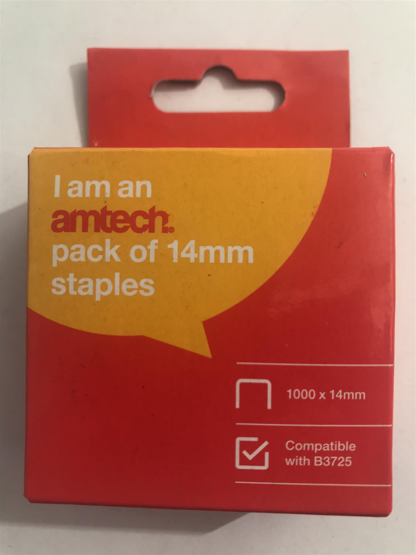 Amtech 14mm Staples (Pack 1000)  B3728