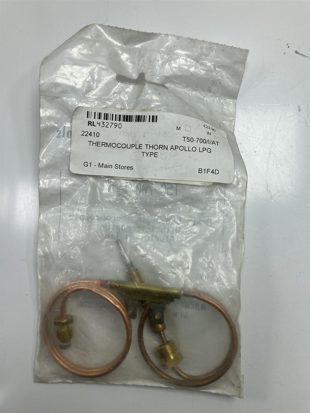 oem style thron apollo 700mm long thermocouple with interupter t50-700/i/at