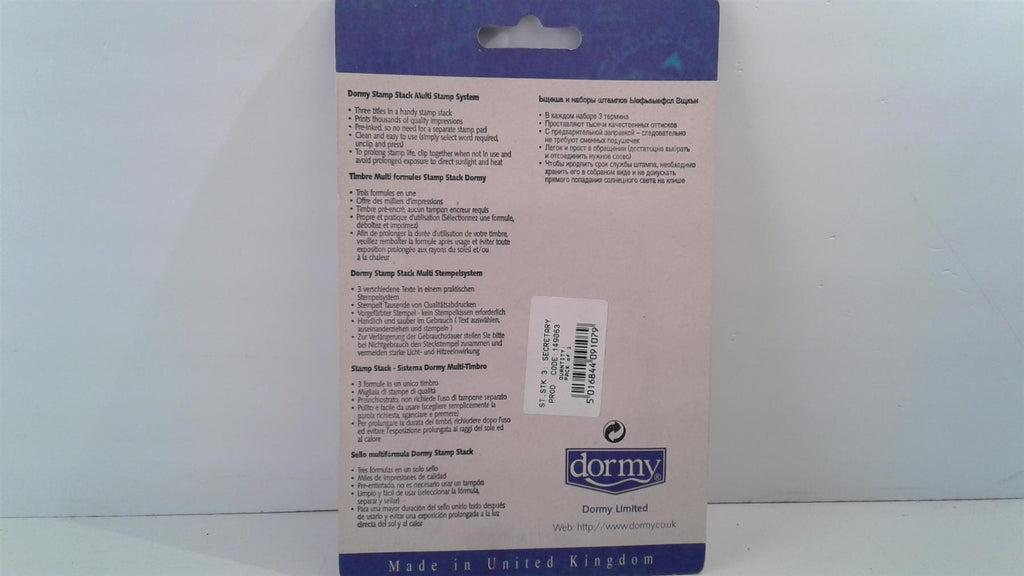 Dormy Stamp Stack Multi-Stamp System