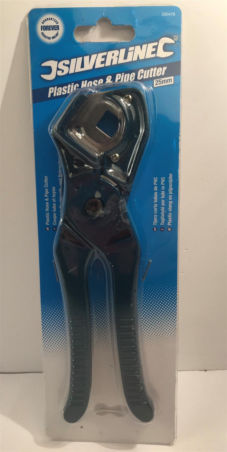 Silverline Plastic Hose and Pipe Cutter 25mm 250478