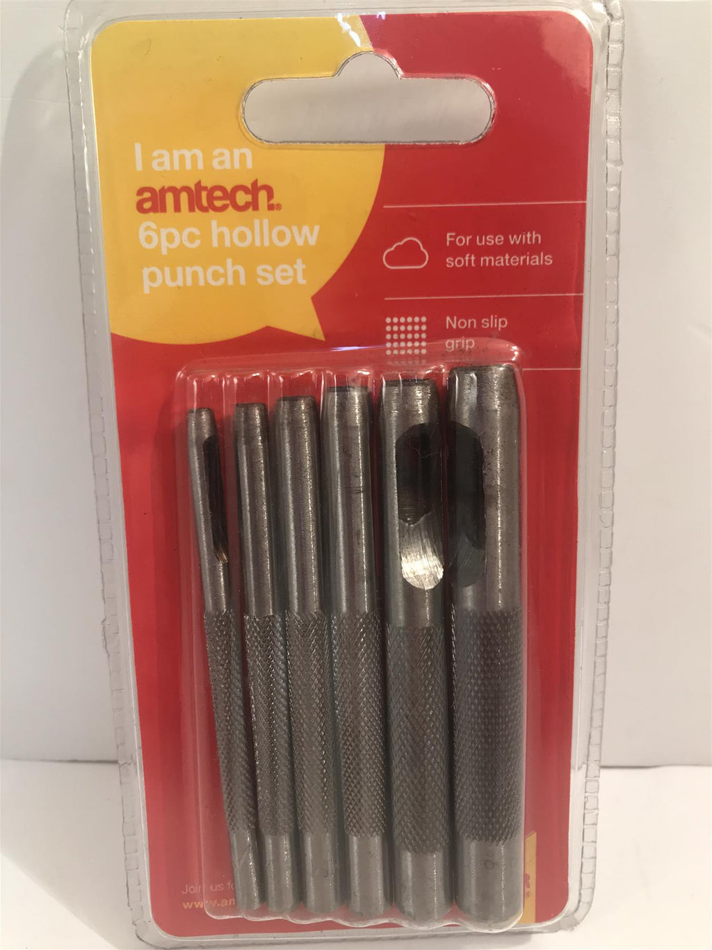 Amtech 6pc Hollow Punch Set H1700